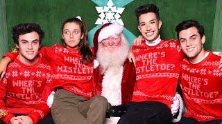 CHRISTMAS WISH COME TRUE (MEETING SANTA!) ft. Dolan Twins & James Charles