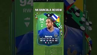 94 Barcola Review in EA FC 24 #shorts #short #fc24 #eafc24 #barcola #pathtoglory #psg #euro2024