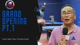 Texas Table Tennis Training Center Grand Opening 1