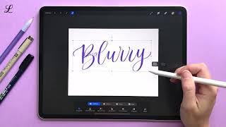 Procreate Lettering for Beginners - Digital Calligraphy Tips