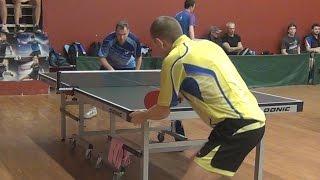 Сергей ХОМУТОВ vs Сергей СИМОНОВ (Полная версия), Настольный теннис, Table Tennis