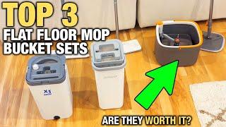 I Tried 3 Highly Rated Flat Floor Mop Bucket Sets From Amazon (Review)