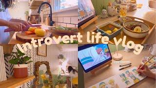 Introvert life | gardening, home cook meal & painting MaoMao