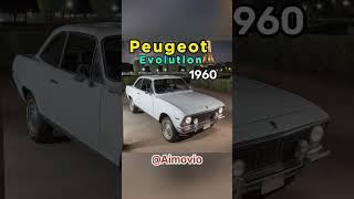 Peugeot Evolution 1910 - 2020 #peugeot #evolution #ai #artificialinteligence