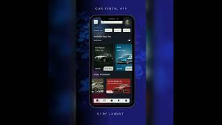 car rental app ui on Adobe XD #uidesign #uxdesigntips