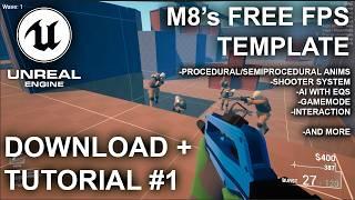 I created free UE FPS template with many features! [DOWNLOAD+TUTORIAL]