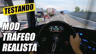 EURO TRUCK SIMULATOR 2 - MOD TRÁFEGO INTENSIDADE E VEÍCULOS  | VIAGEM REALISTA ONBOARD NO ETS2