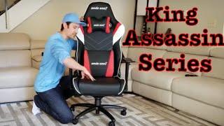 The Assassin King Series Gaming Chair! Max Capacity is 400 Pounds!!