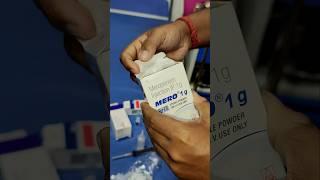 Meropenem 1gm Injection Mix Ns 🪄 #music #varisu #telugusongs #song #entertainment #nursing