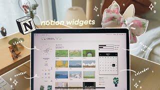 NOTION TUTORIAL | How to Embed Widgets to Notion for Free with Indify