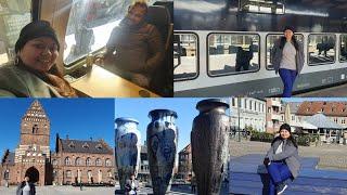 Train Journey from Osterport to Roskilde||Roskilde City Sightseeing||Must Visit Places||Denmark