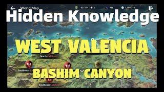 Hidden Knowledge West Valencia: Bashim Canyon - Black Desert Mobile