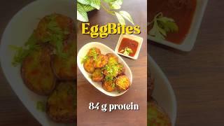 Egg Bites Appe / Paniyaram in 10 Mins | 84g Protein Gym Breakfast 