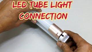 how to make led tubelight connection, 4 foot led lights , led