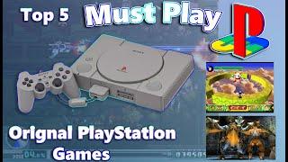 Top 5 Must Play PlayStation 1 ( psone , psx ) Games