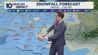 Columbus, Ohio weather forecast for Jan. 9, 2025 | Watching accumulating snow heading our way