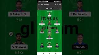 Itt vs ss Dream 11 prediction team #shorts #best #top #cricket