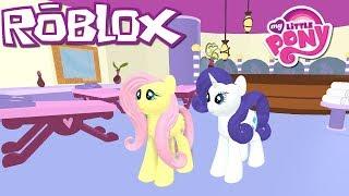 Roblox: My Little Pony 3D: Roleplay is Magic [UPDATE] ~ Rarity & Fluttershy Go To The Spa