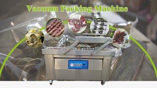 How to pack rice by vacuum packing machine? food vacuum packaging machine / vacuum pack food machine