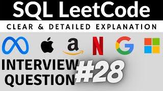 LeetCode 1435 Interview SQL Question with Detailed Explanation | Practice SQL