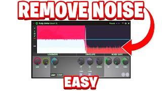 How to REMOVE BACKGROUND NOISE In FL STUDIO (EASY) Best Way