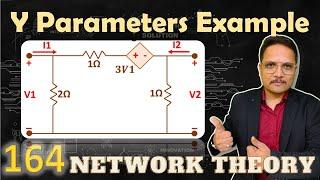 2 - Example of Y Parameters: Input & Output Admittance, Forward & Reverse Transfer Admittance