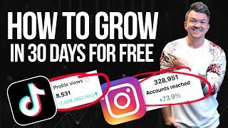 How To Grow on Instagram & TikTok in 30 Days | Algorithm "CHEAT CODE"