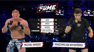 FAME MMA 1: Michał Handke vs Maksymilian "Wiewiór" Wiewiórka (Cała Walka)