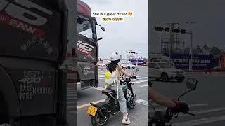 Hey guys, please always drive safe ️️ #motovlog #motorcycle #bikeshort  #cute #bikelover #shorts