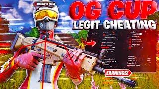 CHEATING With The BEST Fortnite CHEAT in OG Solo Cash Cup …  ($200)