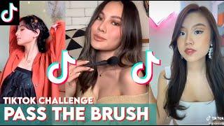 Pass The Brush Challenge Versi Artis dan Selebgram Indonesia|#TikTokIndonesia #tiktok pass the brush