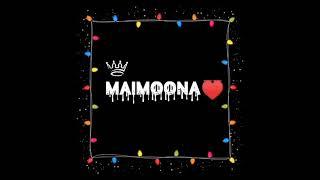 Name Art️ Maimoona