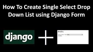 14 Django independent/ single  Dropdown List Example