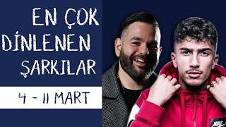 En Çok Dinlenen Şarkılar  (4 - 11 MART 2021) - ŞAFAK KARAMAN