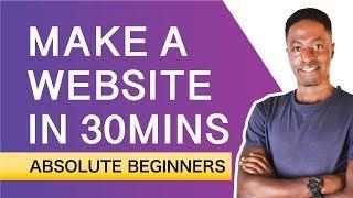 How to Make a WordPress website in 30mins (WordPress for Beginners)