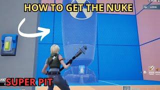 SECRET SUPER PIT UNC MAP FORTNITE TUTORIAL How to get the Super pit nuke Secret guide
