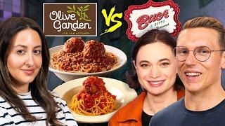 Olive Garden vs. Buca Di Beppo (ft. Angela Giarratana)