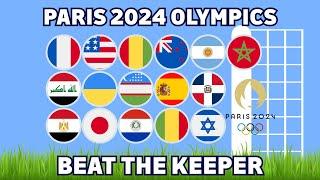 Beat The Keeper - Paris Olympics 2024 Men's Football | The Marble Quest