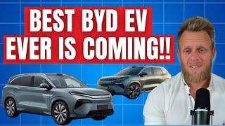 BYD 1000V 5 Minute Charge 7-Seat EV Coming to Australia & Europe!