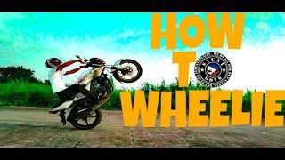 HOW TO WHEELIE