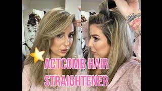 How to Use the ActComb Straightening Brush - available now!