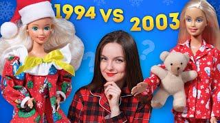 У КОГО КРУЧЕ ПИЖАМА? Обзор-сравнение Barbie Holiday Dreams & Christmas Morning