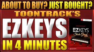 Toontrack's EZKeys in 4 Minutes