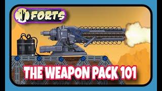 Forts - Имба пушка в действии!!! The weapon pack 101 #фортс #ЛысыйДядь