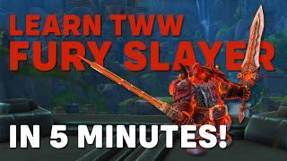 Slay The Meters: TWW 11.0 Fury Slayer Warrior Guide