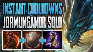 DEATH'S EMBRACE IS BROKEN ON JORM! Jormungandr Solo Gameplay (SMITE Conquest)