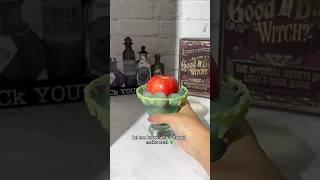 Poison apple brew  #snowwhite #evilqueen #disneyvillains #drinkrecipes #homecafe #halloweendrinks