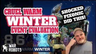 SHOCKING, FOGGY'S EVENT EVALUATION | WAR ROBOTS CRUEL WARM WINTER