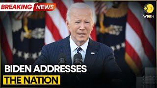 US President Addresses The Nation | Breaking News | WION