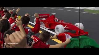 Breakdown: Ferrari F1-2000 - Michael Schumacher - Crossing The Line, Raising The Bar Artwork